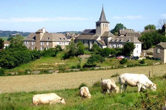 Vue du village de Castanet, Fabienne Nieto