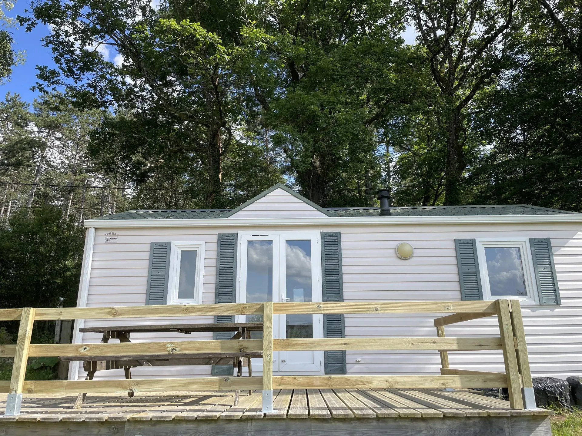 Le Mobile home du Parc animalier Le Saint Hubert, Parc animalier Saint Hubert