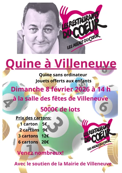 Quine des Restos du Coeur