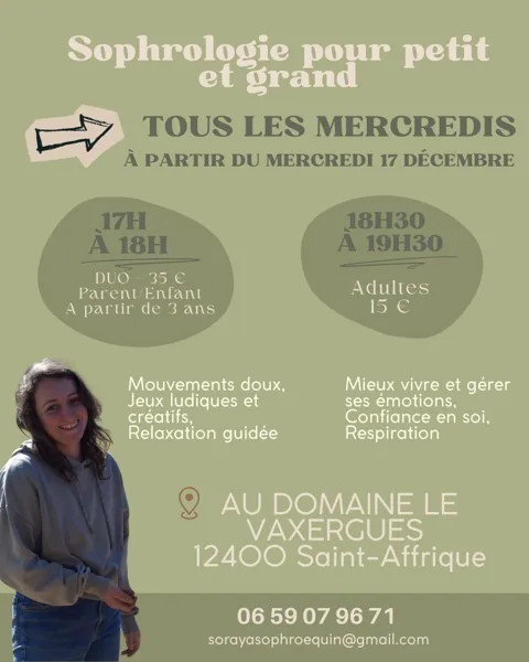 Sophrologie pour petits et grands - Les mercredis au printemps