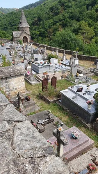 Les cimetières de Conques, ServicePatrimoinedeConques-OTCM