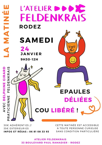 Matinée Feldenkrais : épaules déliées...cou libéré !