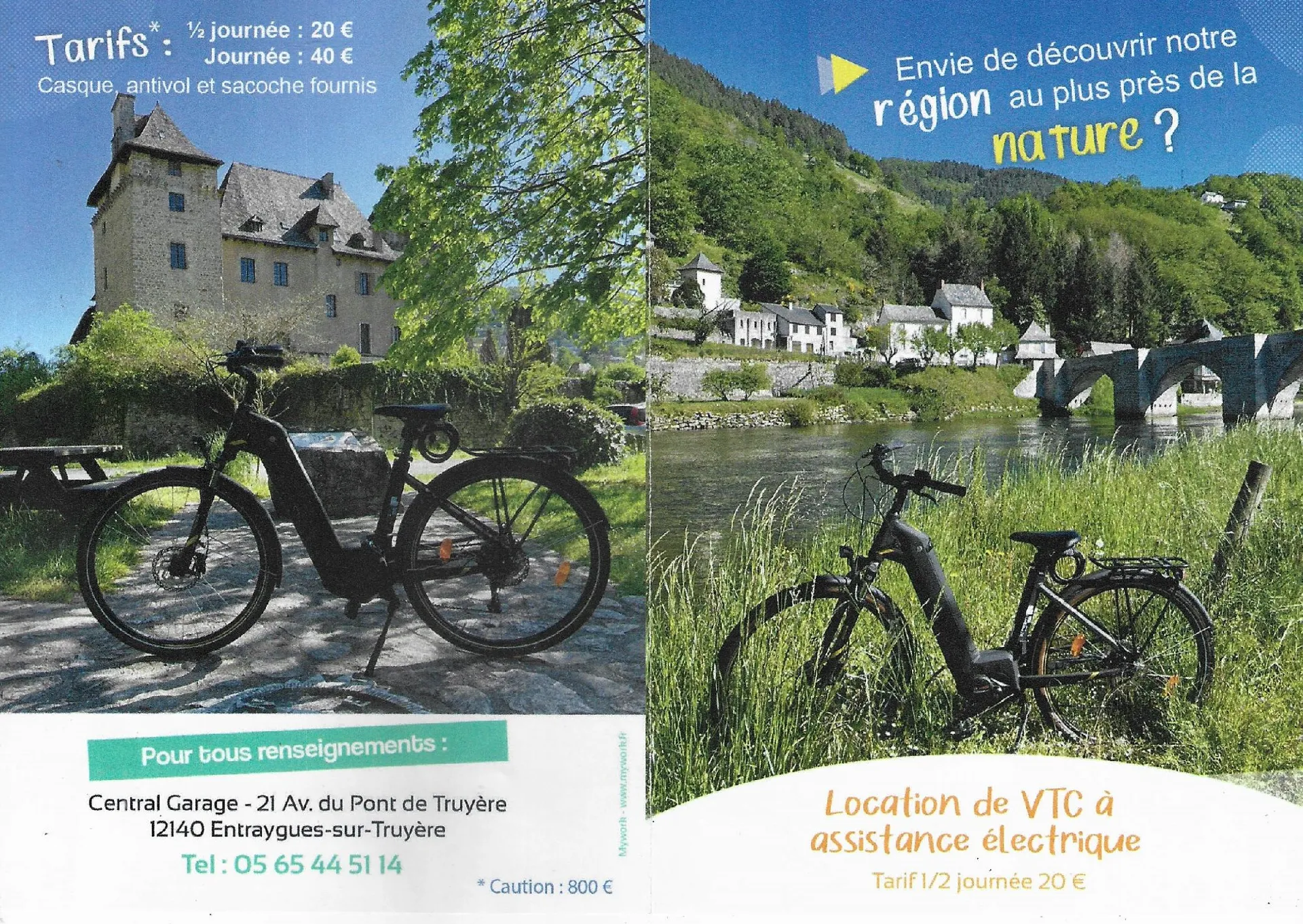 Location de VTC à assistance électrique, Location VAE