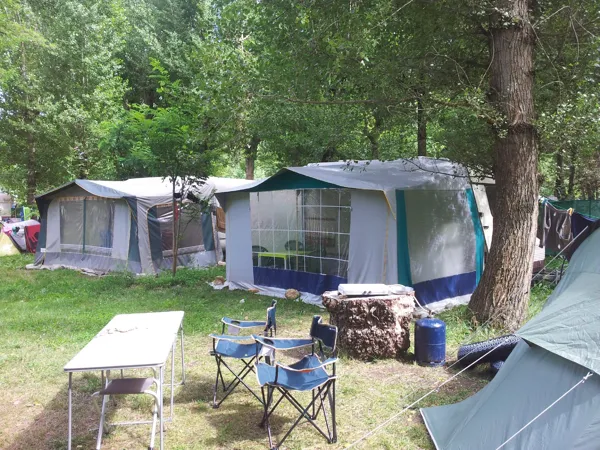 Caravanes à louer, Camping Brudy - Brudy Plage