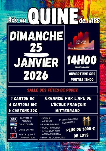 QUINE DE L'APE DE L'ÉCOLE FRANCOIS MITTERAND