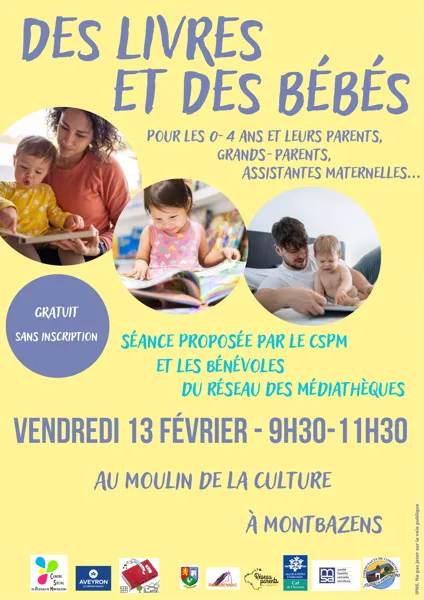 Des livres et des bébés
