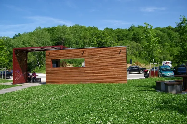 Belvédère du barrage de Sarrans, S. Marty