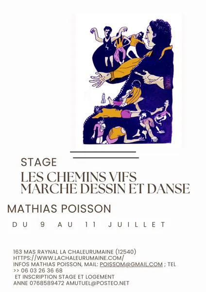 Marche dessin et danse