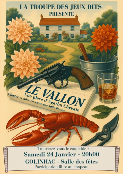 Le Vallon, une pièce d'Agatha Christie