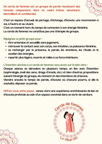 Cercle de femmes