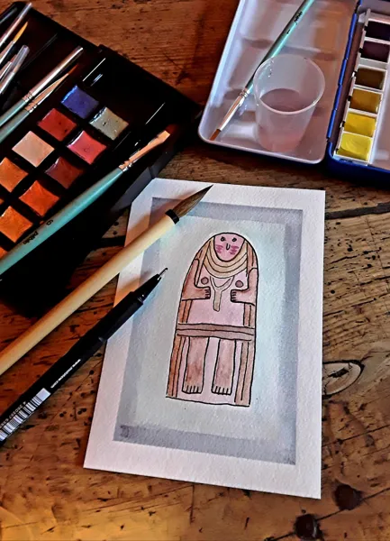 Visite/atelier à 4 mains (4-6 ans) : 