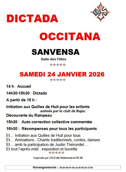 Après-midi occitane : dictada, jeux, chants, contes