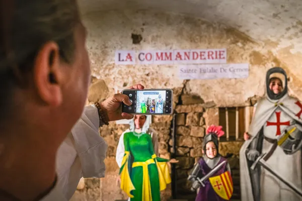 Commanderie du Larzac - visite du monument Templier Hospitalier, COMMANDERIE TEMPLIERE ET HOSPITALIERE DE SAINTE-EULALIE DE CERNON