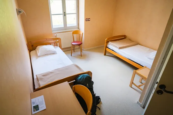 Chambre à partager lit pèlerin, nicomphoto