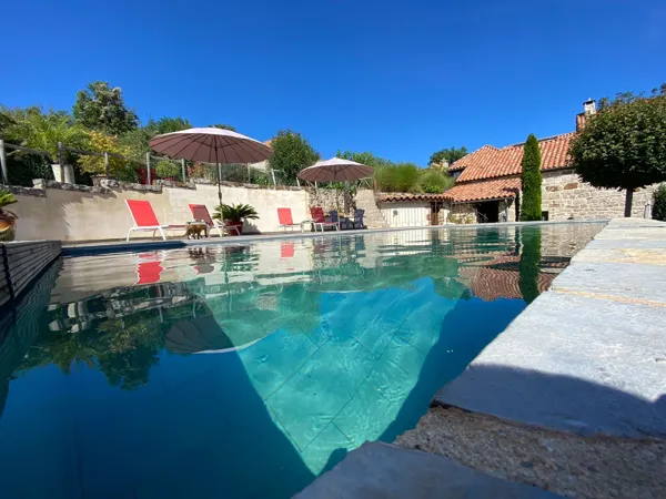 Piscine, La Maison des Etoiles Aveyron
