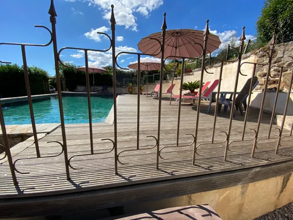 Plage piscine, La Maison des Etoiles Aveyron