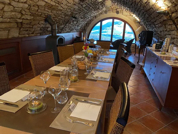 Salle voutée, La Maison des Etoiles Aveyron