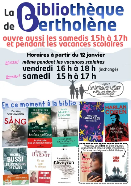 Bibliothèque de Bertholène