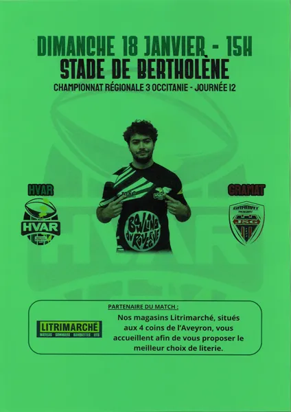 Match de Rugby à Bertholène