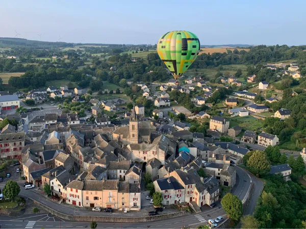 Au départ de Salles Curan - Lac de Pareloup avec Atmosph'Air Montgolfières Occitanes, OFFICE DE TOURISME DE PARELOUP LEVEZOU