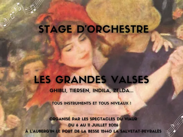 Stage d'orchestre tous instruments et tous niveaux