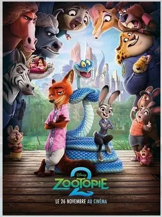Cinéma : Zootopie 2