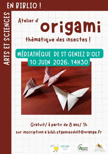 Art et sciences : activités manuelles à la médiathèque