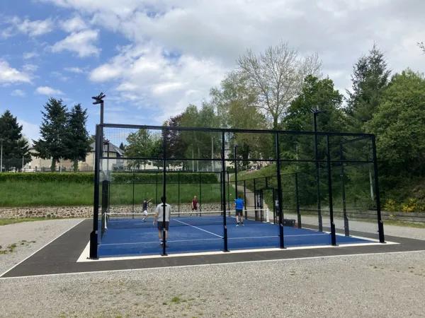 La piste de padel de Baraqueville