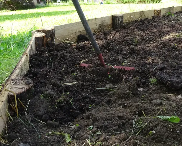 Atelier création d'une butte en permaculture