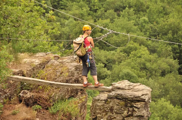 Via ferrata au Roc du Gorb avec Nicolas Daniel, Nicolas DANIEL