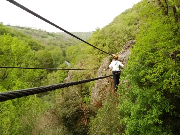 Via ferrata au Roc du Gorb avec Nicolas Daniel, Nicolas DANIEL