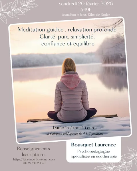 Méditation guidée, relaxation profonde