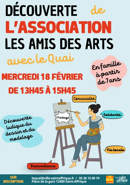A la découverte des Associations : Les Amis des Arts