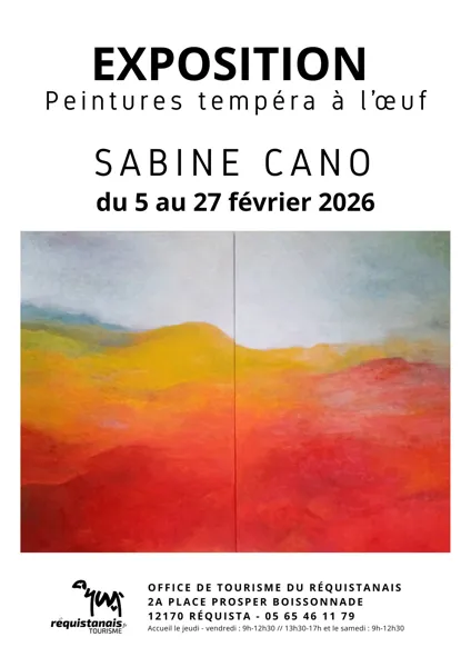 Exposition à l'Office de Tourisme du 5 au 27 février 2026