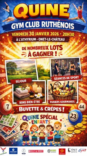 Quine du Gym Club Ruthénois