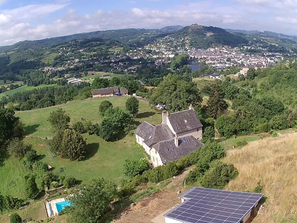 Vue sur Espalion, Domaine de Bellevue - Alain Prieur