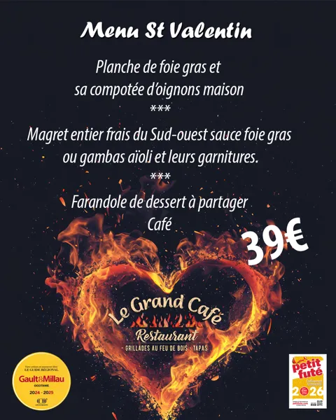 Soirée Saint-Valentin au Grand Café