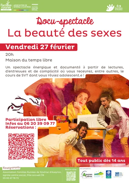 Affiche, Familles rurales – Sévérac d'Aveyron