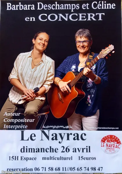 Concert - Barbara Deschamps et Céline