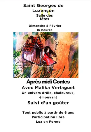 Après-midi contes avec Malika Verlaguet