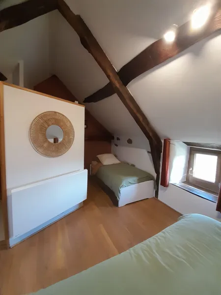 Chambre 1 - lit  1 personne, Chez Poti Pota