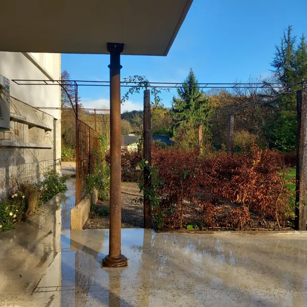 Vue du jardin, Thily Niel