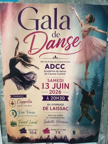 Gala de danse à Laissac