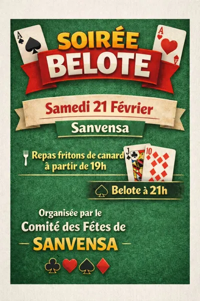 Soirée belote