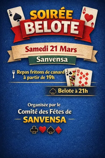 Soirée belote