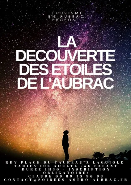 Soirées Astro Aubrac, Office de Tourisme en Aubrac