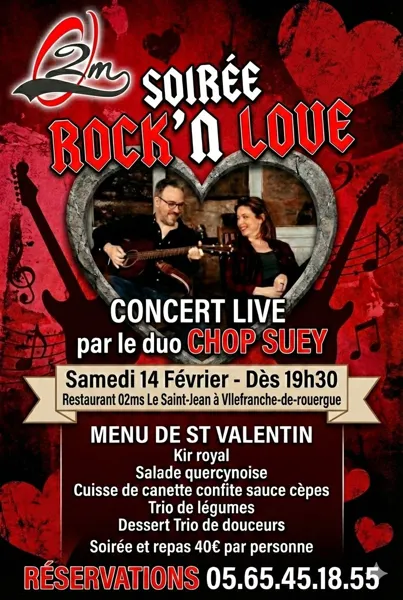 Soirée rock'n'love