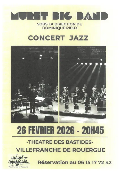 Concert jazz : Muret Big Band