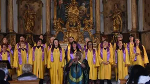 Concert de gospel en l'église d'Estables
