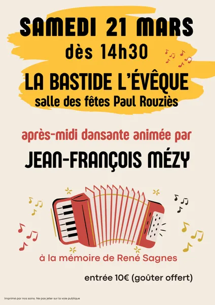 Après-midi dansante avec Jean-François Mezy - La Bastide l'Evêque